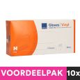 Abena Poedervrije Vinyl Handschoenen Maat Medium 100 stuks Voordeelpakket