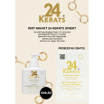 24Kerats Masque capillaire sans rinçage Fast Reconstruction 5ml + Flyer