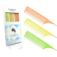 Feuilles de cheveux Baby Highlights 3 pcs. Vert/Jaune/Pêche