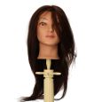 Beaux Cheveux Oefenkop Dames Judith Gemixt Haar Bruin