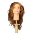 Beaux Cheveux Oefenkop Dames Manon 100% Human Haar Blond