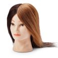 Oefenkop Dames Anna 100% Human Haar 5 Kleuren 30/35cm