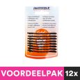 12 Stuks Invisible Schuifjes Newey Kaartje Zwart Lang Voordeelpakket