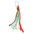 Bag Charm Licht Blauw Gekleurd