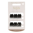 Solida Klemmetjes Zwart Medium 6st.
