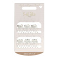 Solida Klemmetjes Transparant Medium 6st.