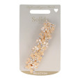 Solida Clip Barrette Goud met Bloemen