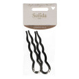 Solida Stekers Grof Zwart 2st.