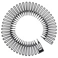 Solida Diadeemkam Zwart