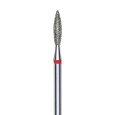 Staleks Pro Diamantfrees Bitje Flame Rood Fijn 2.3mm/10mm
