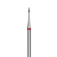 Staleks Pro Diamantfrees Bitje Mini Flame Rood Fijn 1.0mm/3mm