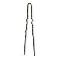 Steekspeld Gegolfd 20st. Zwart 67mm