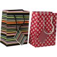 Luxe Cadeau Tasje Klein Streep/Stip Assorti