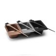 Verfbakjes Set Brons - Zilver - Zwart incl Kwasten