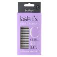 Lash FX Instant Russian C-Curl 6D Extra Fine 0.07 10 Lines 9mm