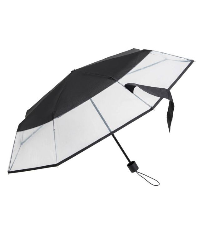 sticker spannend Sportman Falconetti Paraplu Opvouwbaar Transparant/Zwart online kopen? Falconetti  Paraplu