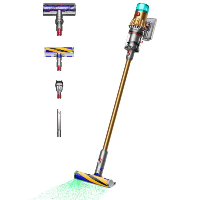 dyson V12 Detect Slim absolute 一式※ジャンク Dyson V12 Detect Slim Absolute Stofzuiger Goud/Nikkel