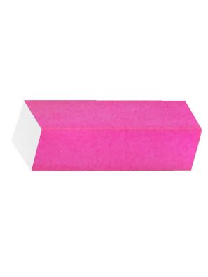 VoorNails Polijstblok Buffer Roze 320 Grit 10st.