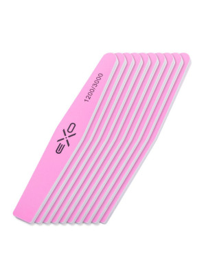 VoorNails EXO lime à ongles diamantée 1200/3000 Grit 10pcs.