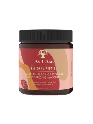 As I Am Restore & Repair Jamaican Black Castor Oil Moisturizing Masque 227gr.
