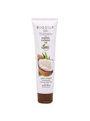 Biosilk Silk Therapy Natural Coconut Oil Curl Cream 148ml