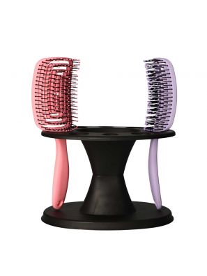 Houder voor 8 Borstels Mat Zwart