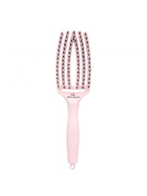 Olivia Garden Borstel Fingerbrush Combo Medium Pastel Pink