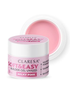 Claresa Keratine Soft & Easy Builder Gel Milky Pink 90gr.