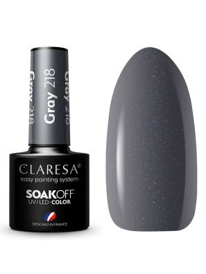 Claresa UV/LED Gellak 5ml Gray 218 Quiet Forest