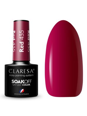 Claresa UV/LED Gellak 5ml Red 435 Warm Feelings