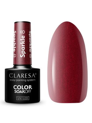 Claresa Vernis Gel UV/LED 5ml Sparkle 8