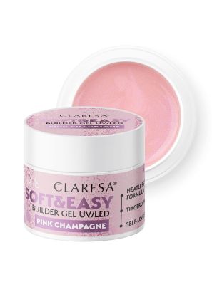 Claresa Keratine Soft & Easy Builder Gel Pink Champagne 90gr.