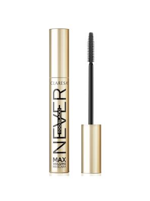 Claresa Never Too Black! Volume Mascara Intens Zwart 10gr.