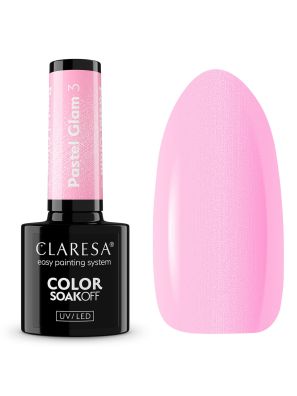 Claresa Vernis Gel UV/LED 5ml Pastel Glam 3