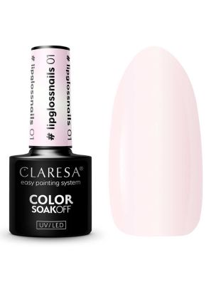 Claresa UV/LED Gellak 5ml #Lipglossnails 01
