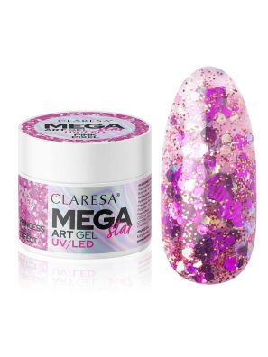Claresa Megastar Pink Pixel UV/LED Art Gel 10gr.