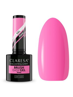 Claresa Brush Easy Gel Pink 5ml