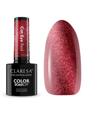 Claresa UV/LED Gellak 5ml Color Alchemy - Cat Eye Red