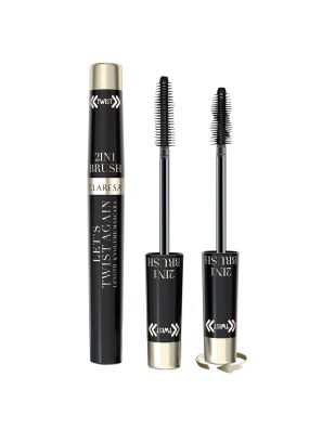 Claresa Let's Twist Again 2-in-1 Lenght & Volume Mascara Zwart