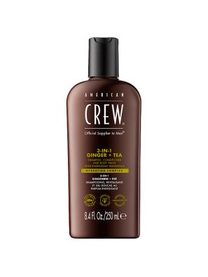 American Crew 3-in-1 Ginger + Tea 250ml