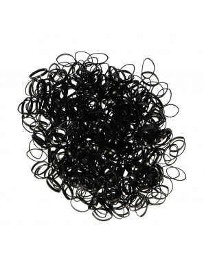 Sibel Elastiekjes Kara Zwart 500st.