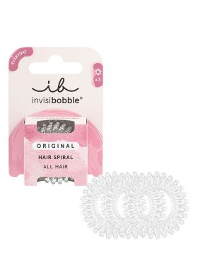 Invisibobble Original Crystal Clear 3 pièces