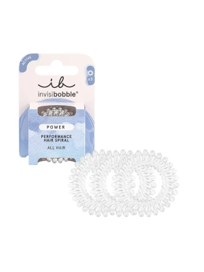 Invisibobble Power Crystal Clear 3 pièces
