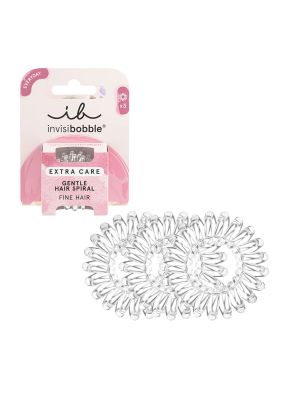 Invisibobble Extra Care Gentle Crystal Clear 3 pièces