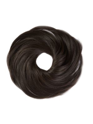 Solida Hair Scrunchie Messy Bun Dark Chocolate