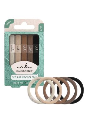 Invisibobble Hair Tie Mocha 5pcs.