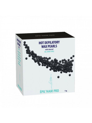 Sibel Epilatie Hot Beeswax Parels 1kg. Zwart Charcoal