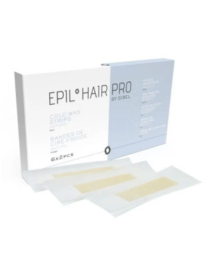 Sibel Bandes dépilatoires naturelles pour le visage 12pcs.