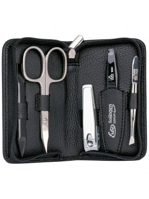 Erbe Solingen 5-delige Manicure Etui Zwart (ERBE9020)