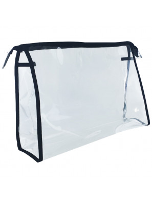 Opberg Etui Transparant Groot Met Rits